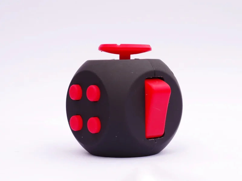 Cubo Sensorial terapêutico para Alívio da Ansiedade e Foco (12 Lados) - Ideal para Crianças e Adultos com TEA e TDAH