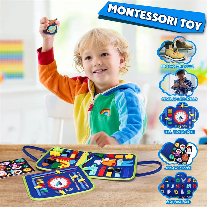 Quadro Educativo Montessori – Aprender Brincando Nunca Foi Tão Divertido