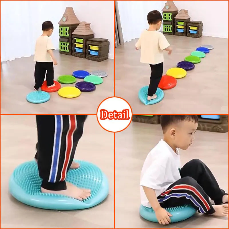 Disco Proprioceptivo Infantil – Estímulo Sensorial e Motor para Crianças Autistas