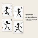 Homem de Madeira Montessori – Brincar, Imitar e Aprender