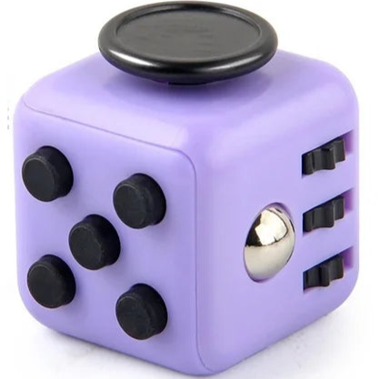 Cubo Sensitivo Relaxante para Brincar com os Dedos