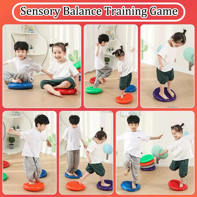 Disco Proprioceptivo Infantil – Estímulo Sensorial e Motor para Crianças Autistas