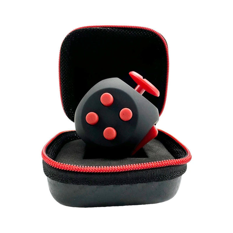 Cubo Sensorial terapêutico para Alívio da Ansiedade e Foco (12 Lados) - Ideal para Crianças e Adultos com TEA e TDAH