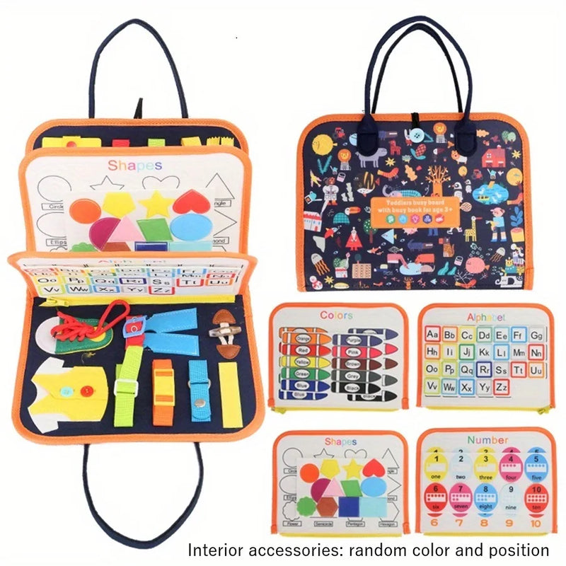 Quadro Educativo Montessori – Aprender Brincando Nunca Foi Tão Divertido