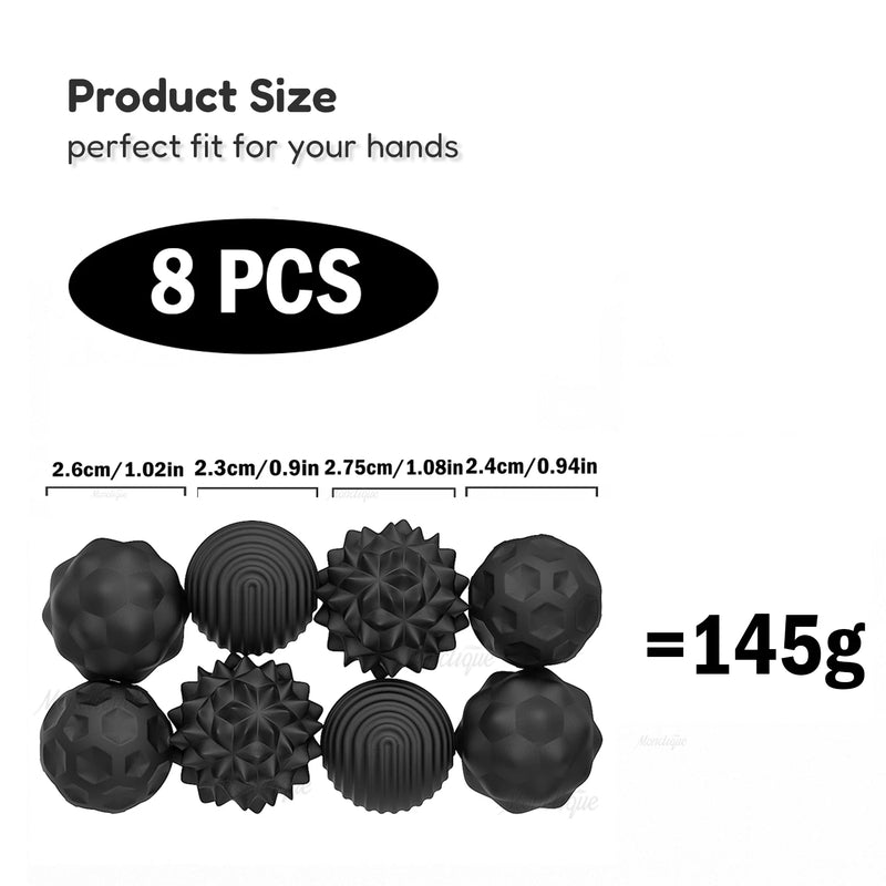 Bolas Magnéticas de Silicone Sensorial – Relaxamento e Diversão em Suas Mãos!